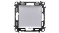 Naszyjniki - Legrand VALENA LIFE Łącznik schodowy aluminium 752306 - miniaturka - grafika 1