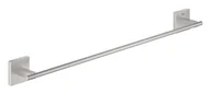 Wieszaki łazienkowe - Grohe QuickFix Start Cube - Wieszak na ręcznik, długość 60 cm, Supersteel 41089DC0 - miniaturka - grafika 1