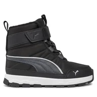 Buty dla chłopców - Śniegowce Puma Evolve Boot AC+ PS 392645 01 Czarny - miniaturka - grafika 1