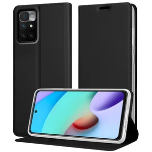 Pokrowiec Ochronny Do Xiaomi RedMi 10 4G Etui w CLASSY CZARNY Case Obudowa Ochronny Cover Cadorabo - Etui i futerały do telefonów - miniaturka - grafika 1