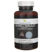 Suplementy naturalne - Medverita Medverita Mumio Shilajit ekstrakt 20% kwasów fulwowych 120kaps - suplement diety Polska - miniaturka - grafika 1