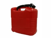 Kanistry - Kanister na paliwo 20l czerwony z lejkiem Atest - miniaturka - grafika 1