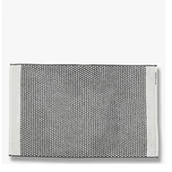 Dywaniki łazienkowe - Czarno-biały tekstylny dywanik łazienkowy 50x80 cm Grid – Mette Ditmer Denmark - miniaturka - grafika 1