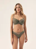 Biustonosze - Biustonosz półusztywniany Lynn Esotiq khaki 75I - miniaturka - grafika 1