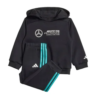 Dres Mercedes - Amg Petronas Formula One Team Dna Baby Long Sleeve - Odzież sportowa dziecięca - miniaturka - grafika 1
