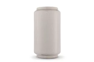 Wazon SEWA szary/kremowy / Ø12/h20 / 100% ceramka - Wazony i flakony - miniaturka - grafika 1