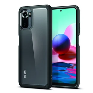 Spigen Ultra Hybrid Xiaomi Redmi Note 10 10S Matte Black spigen_20210602112428 - Szkła hartowane na telefon - miniaturka - grafika 1