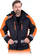 Odzież robocza - Kurtka ochronna ocieplana granatowo-pomarańczowy roz.3XL - miniaturka - grafika 1