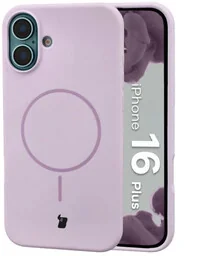 Bizon Silikonowe etui z pierścieniem magnetycznym Soft Case Magnetic do iPhone 16 Plus, jasnofioletowe - Etui i futerały do telefonów Bizon Silikonowe etui z pierścieniem magnetycznym Soft Case Magnetic do iPhone 16 Plus, jasnofioletowe - Etui i futerały do telefonów - miniaturka - grafika 1