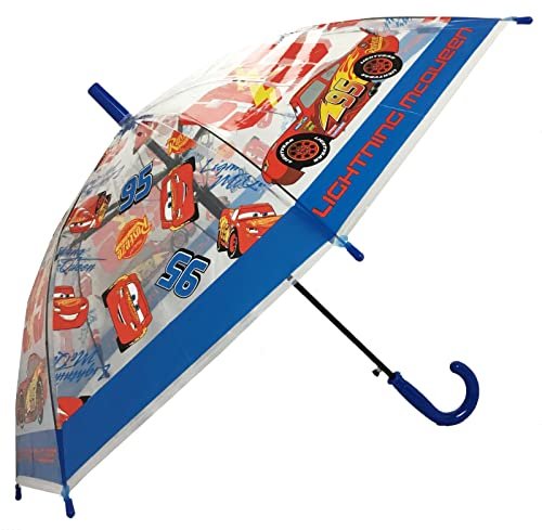 Disney - Paraguas infantil para coche, multicolor, M, multicolor, medium, wielokolorowy, medium, Clásico
