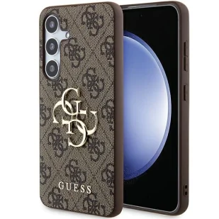 Etui Guess 4G Big Metal Logo na Samsung Galaxy A55 - brązowe - Etui i futerały do telefonów - miniaturka - grafika 1