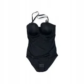 Odzież ciążowa - Modelujące czarne body damskie WACOAL M 80D - miniaturka - grafika 1