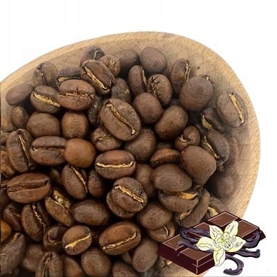 Kawa smakowa arabica Czekolada-wanilia ziarnista/mielona 1kg