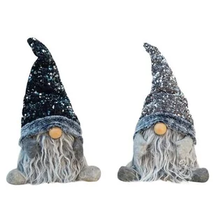 Figurka tekstylna Skrzat siedzący 40 cm - Ozdoby bożonarodzeniowe - miniaturka - grafika 1