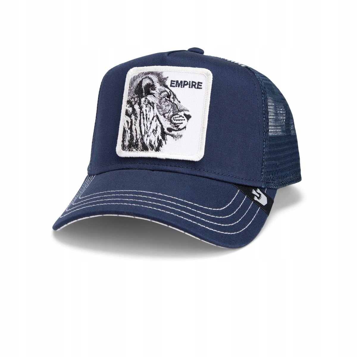Goorin Bros. czapka z daszkiem The Empire Lion niebieski r. uniwersalny
