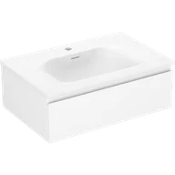 Szafki łazienkowe - Mexen Orio szafka łazienkowa 70 cm z umywalką Vela, 1 szuflada, biała mat - 91A10-07023-1-BF01-W23M01 - miniaturka - grafika 1