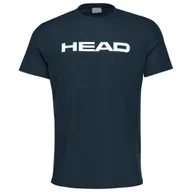 Koszulki sportowe męskie - Koszulka męska Head Club Basic T-Shirt Men Navy XL - miniaturka - grafika 1