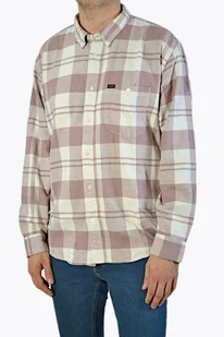 LEE RIVETED SHIRT PURPLE STORM RELAXED FIT KOSZULA MĘSKA FLANELOWA - Koszule męskie - miniaturka - grafika 1