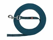 Smycze dla psów - Trixie Śledząca L/XL 15m niebieska - miniaturka - grafika 1