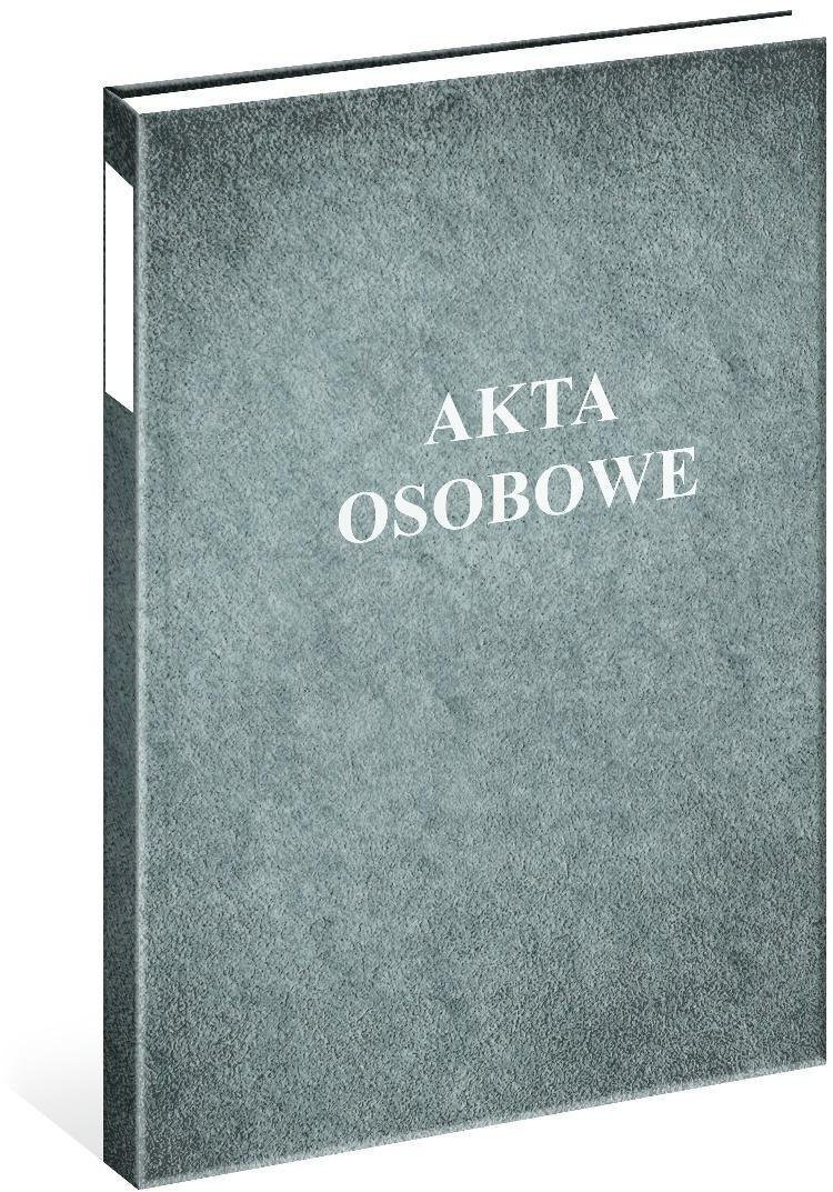 Interdruk Teczka akt osobowych A4 oklejana szara 5szt EDUKAMP