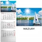 Kalendarze - Kalendarz 2026 tródzielny mazury - miniaturka - grafika 1