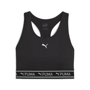 Damski Stanik sportowy PUMA 4KEEPS ELASTIC BRA - P 52531901 – Czarny - Biustonosze - miniaturka - grafika 1