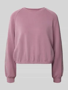 Bluza z paskami w kontrastowym kolorze - Bluzy damskie - miniaturka - grafika 1