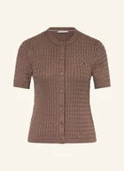 Swetry damskie - Tommy Hilfiger Kardigan braun - miniaturka - grafika 1