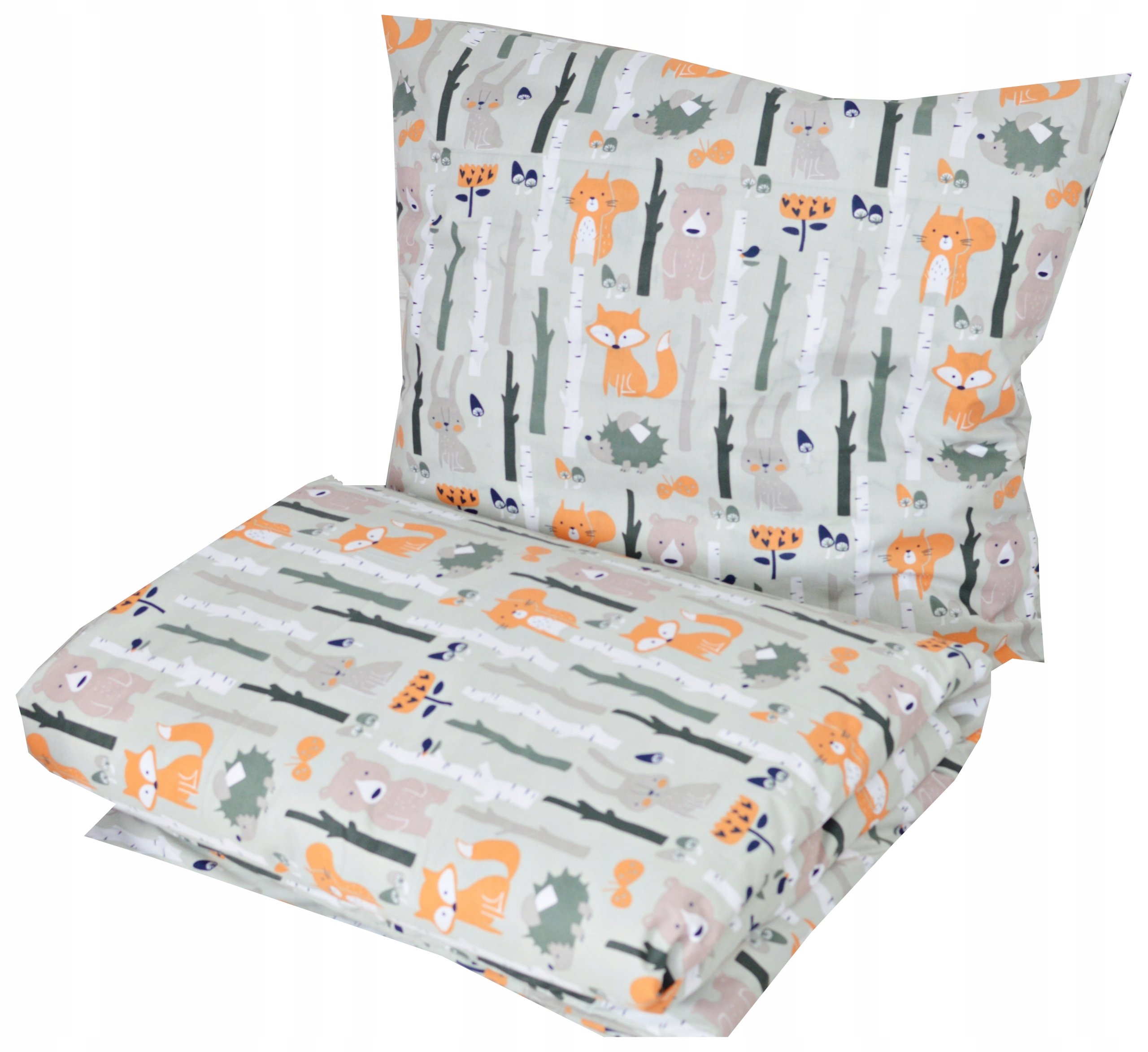 Komplet Pościeli Bawełnianej 140x200 Poduszka 60x50 Bawełna 100%