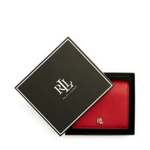 Mały Portfel Damski LAUREN RALPH LAUREN 432962112004 Czerwony - Portfele - miniaturka - grafika 1