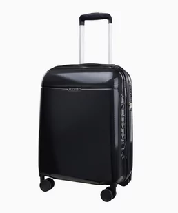 PUCCINI Kabinowa czarna walizka z policarbonu - Walizki PUCCINI Kabinowa czarna walizka z policarbonu - Walizki - miniaturka - grafika 1