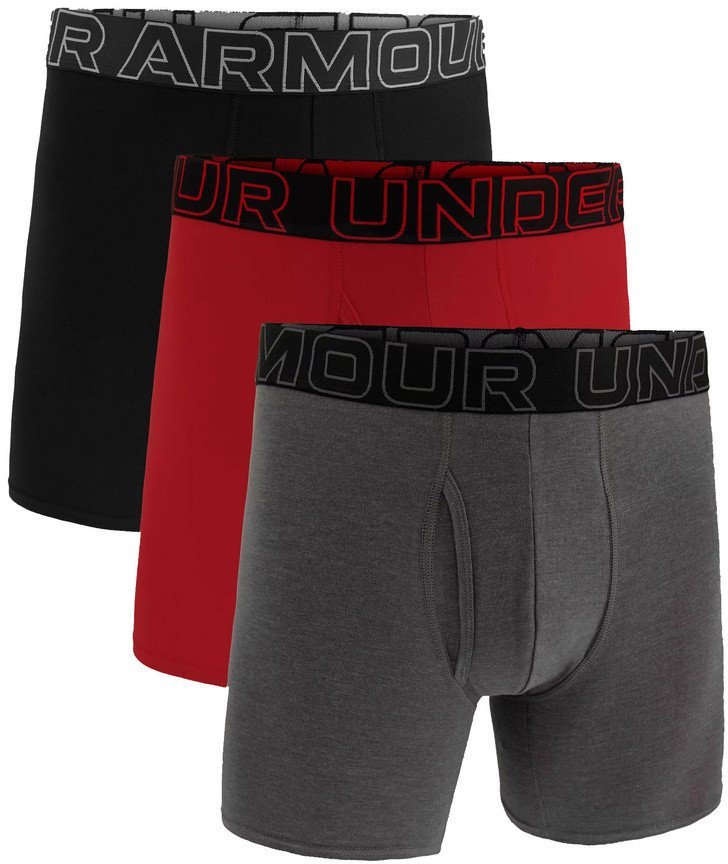 Bokserki męskie UNDER ARMOUR Szare - 3 PAK Performance L