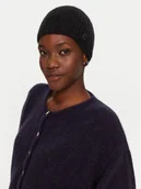 Czapki damskie - Tommy Hilfiger Czapka AW0AW16624 Czarny - miniaturka - grafika 1