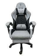 Fotele gamingowe - Fotel Gamingowy Infini ThrustX Gray z tkaniny - miniaturka - grafika 1