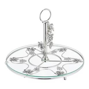 Patera Na Ciasto Posrebrzana 30 Cm Silber Villa Italia - Tace i patery - miniaturka - grafika 1
