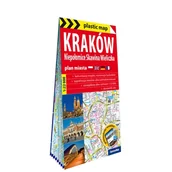 Przewodniki - Kraków Niepołomice Skawina Wieliczka plan miasta 1:22 000 - Opracowanie zbiorowe - książka - miniaturka - grafika 1