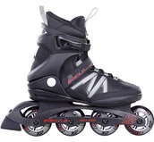 Rolki - K2, Rolki męskie Kinetic 80 PRO XT, Czarno-Czerwony, rozm. 44,5 - miniaturka - grafika 1