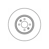 Tarcze hamulcowe - Tarcza hamulcowa MINTEX MDC1693 - miniaturka - grafika 1
