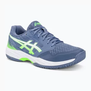 Buty do squasha męskie ASICS Gel-Court Hunter 3 denim blue/lime burst - Buty sportowe męskie - miniaturka - grafika 1