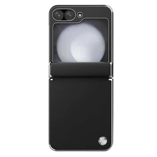 Etui SAMSUNG GALAXY Z FLIP 6 Nillkin Camshield Flip Leather czarne - Etui i futerały do telefonów - miniaturka - grafika 1