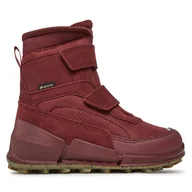 Buty dla dziewczynek - Śniegowce ECCO Biom K2 71120260777 Bordowy - miniaturka - grafika 1