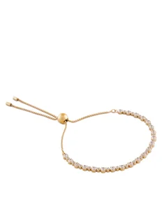 Swarovski Bransoletka Tennis Matrix 5730709 Złoty - Bransoletki - miniaturka - grafika 1