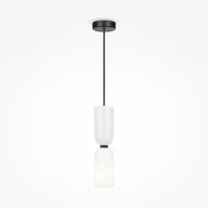 Lampy sufitowe - Biała lampa wisząca, oprawka na mały gwint MOD177PL-01W z serii MEMORY - miniaturka - grafika 1
