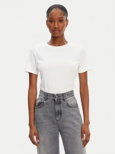 Guess T-Shirt 5RGI02 6298A Biały Regular Fit - Koszulki i topy damskie - miniaturka - grafika 1
