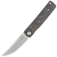 Noże - Nóż składany Reate Bushido Titanium/Dark Matter Copper Fat Carbon, Hand Satin M390 (BSO.DMC.SAT) - miniaturka - grafika 1