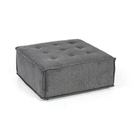 Pufy i podnóżki - Taboret ERIK, antracyt - miniaturka - grafika 1