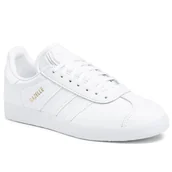 Buty sportowe damskie - Adidas Gazelle BB5498 biały - miniaturka - grafika 1