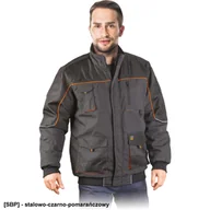 Odzież robocza - Reis INNY Kurtka ochronna ocieplana 2XL stalowo-czarno-pomarańczowy 112L484 - miniaturka - grafika 1
