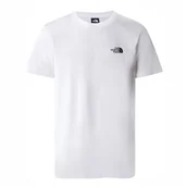 Koszulki męskie - Koszulka męska The North Face SS Simple Dome Tee - White - M - miniaturka - grafika 1