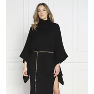 Swetry damskie - Michael Kors Ponczo | Relaxed fit | z dodatkiem wełny i kaszmiru - miniaturka - grafika 1